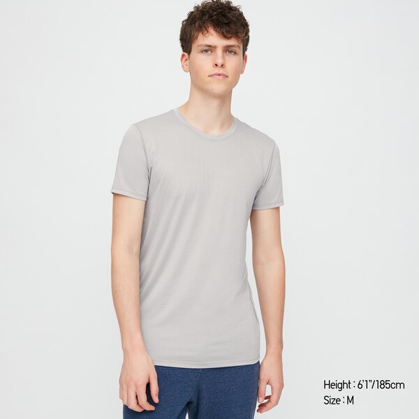 AIRism Crew Neck Short-Sleeve T-Shirt
