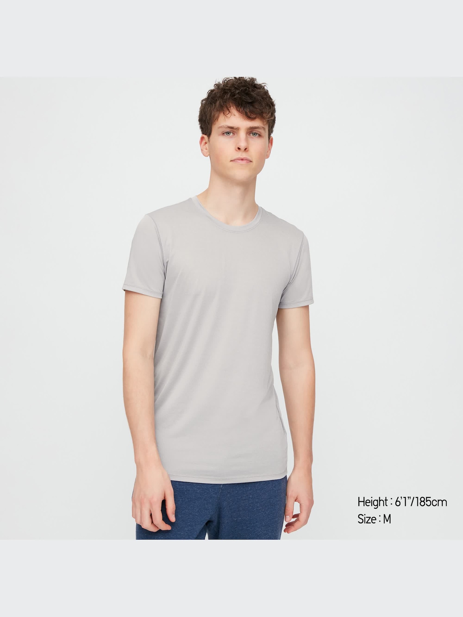 AIRism Crew Neck Short-Sleeve T-Shirt | UNIQLO US