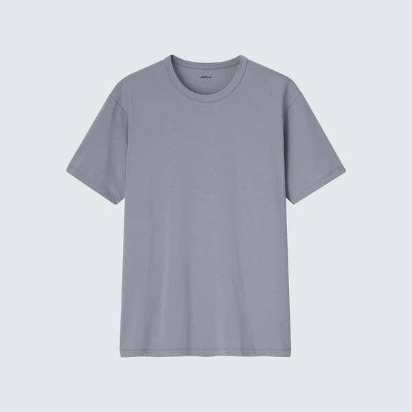 AIRism Cotton Crew Neck Short-Sleeve T-Shirt | UNIQLO US