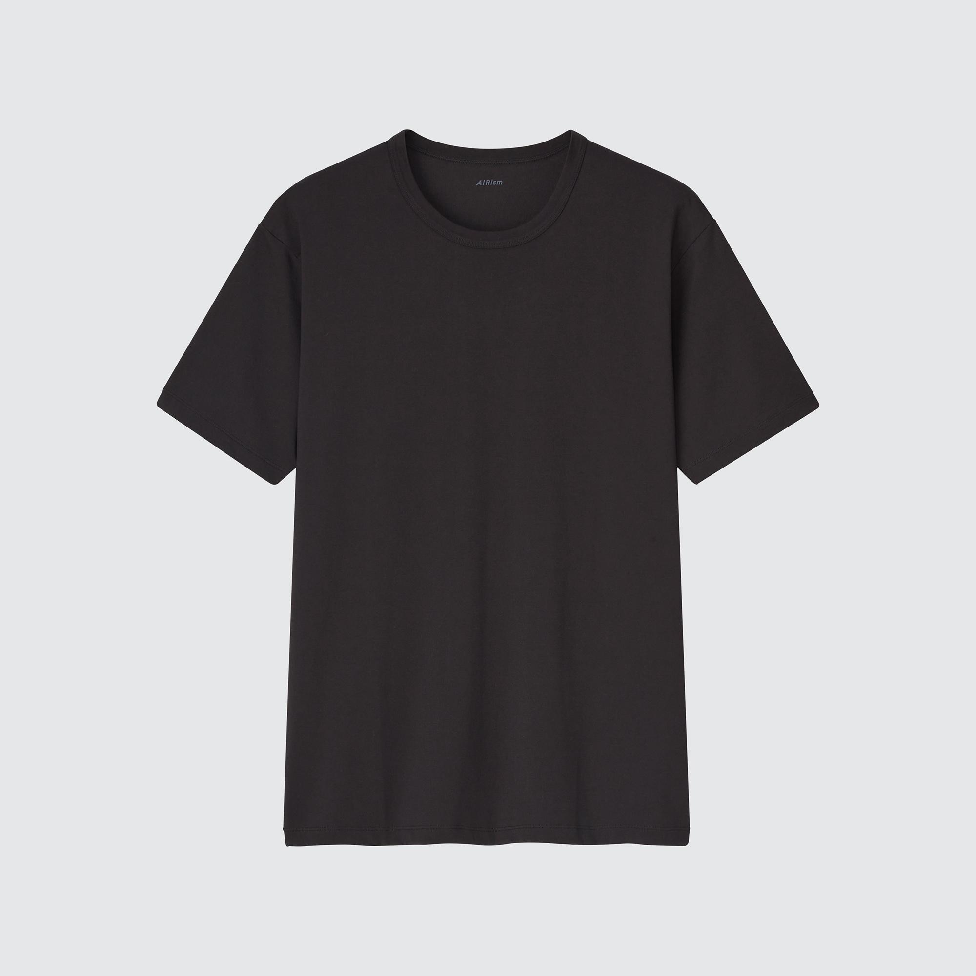 AIRism Cotton Crew Neck Short-Sleeve T-Shirt | UNIQLO US
