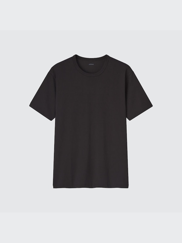AIRISM COTTON CREW NECK T-SHIRT