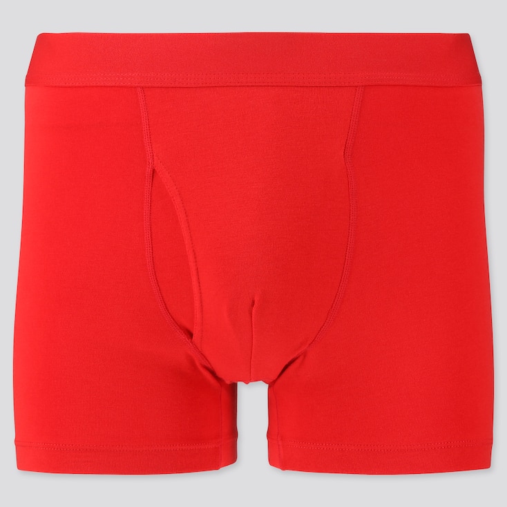 MEN SUPIMA® COTTON BOXER BRIEFS UNIQLO US