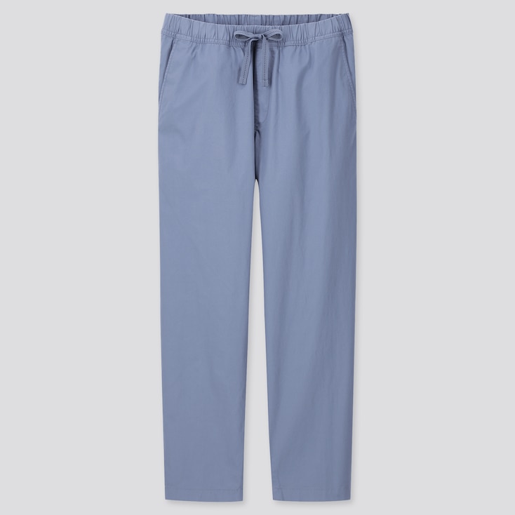 uniqlo cotton relaxed ankle pants
