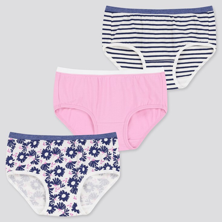 GIRLS BRIEFS (SET OF 3) UNIQLO US