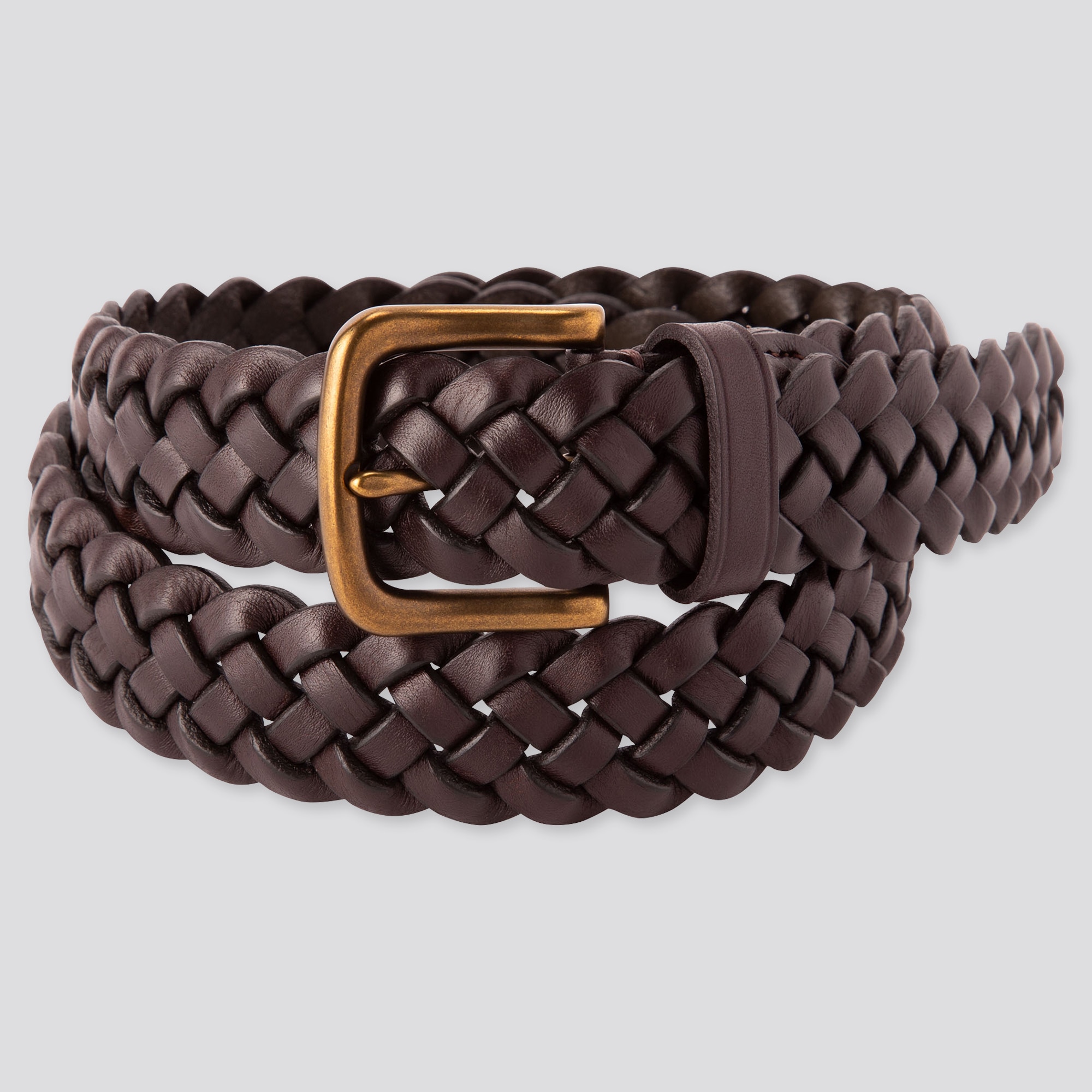 UNIQLO Mesh Leather Belt StyleHint