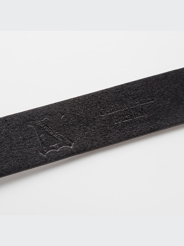 Vintage Italian Leather Narrow Belt