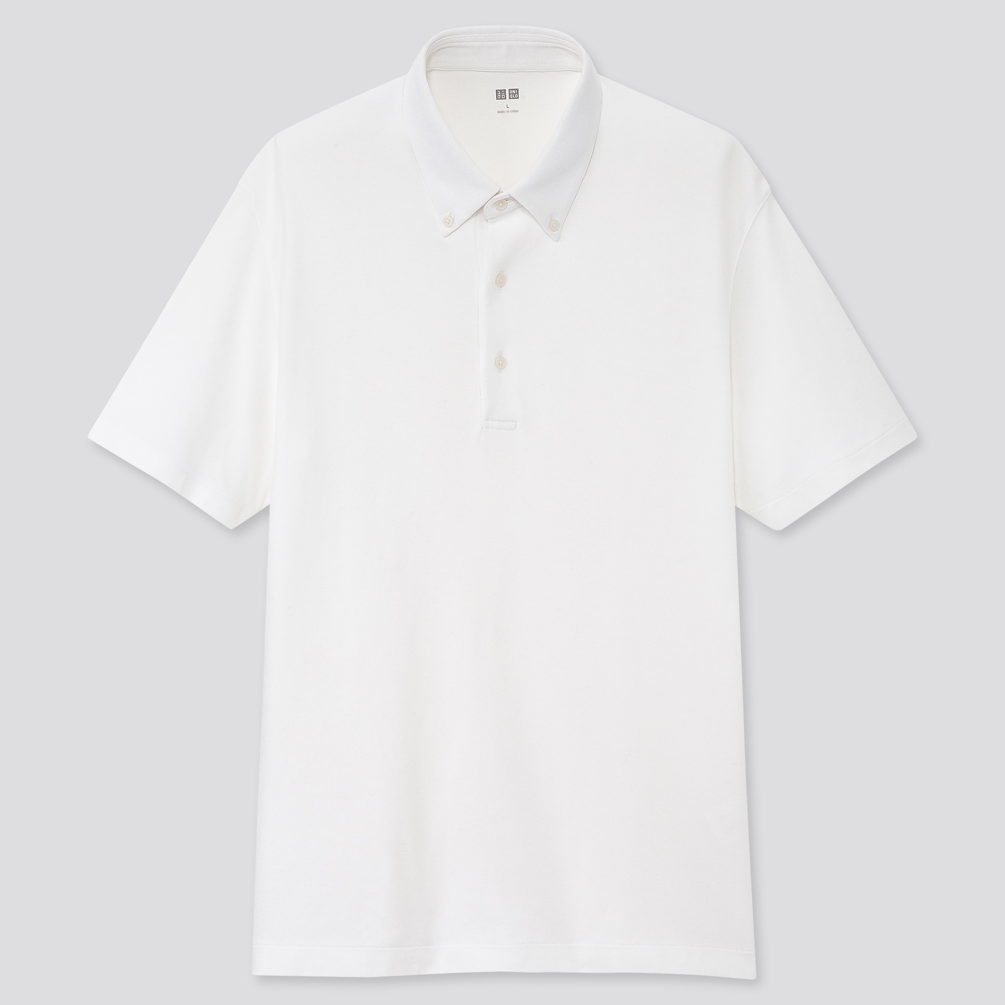 uniqlo button down polo