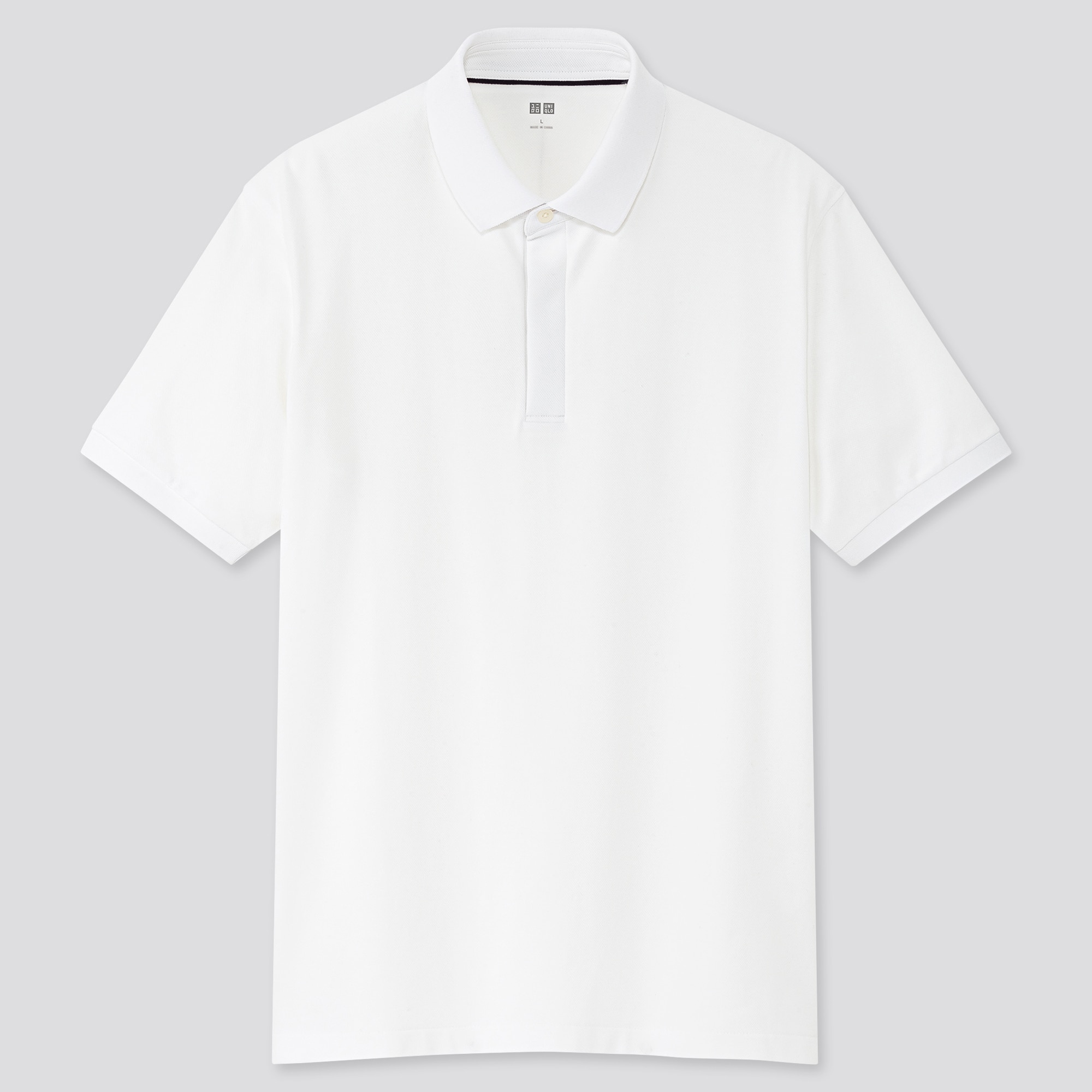 dry pique polo shirt uniqlo