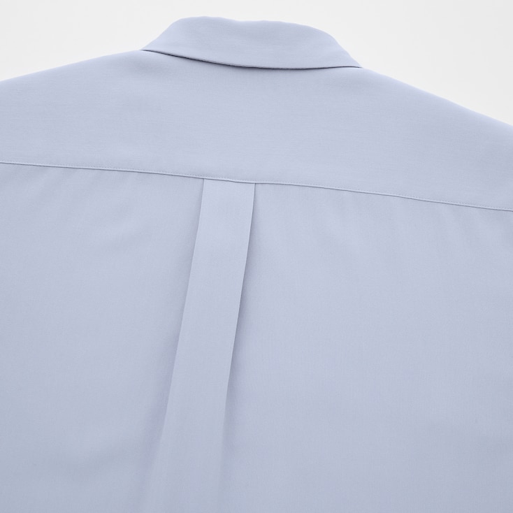 Women Rayon Long-Sleeve Blouse, White, Large