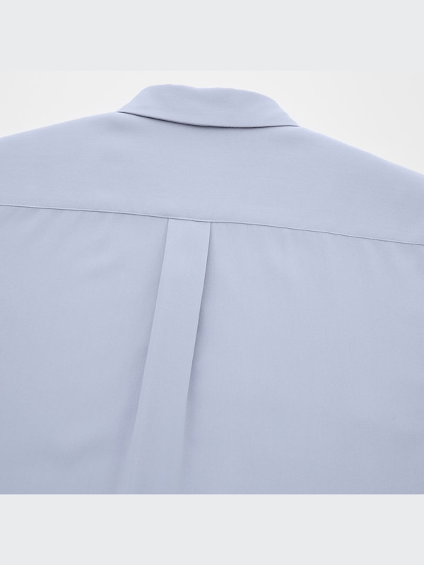 Rayon Long-Sleeve Blouse