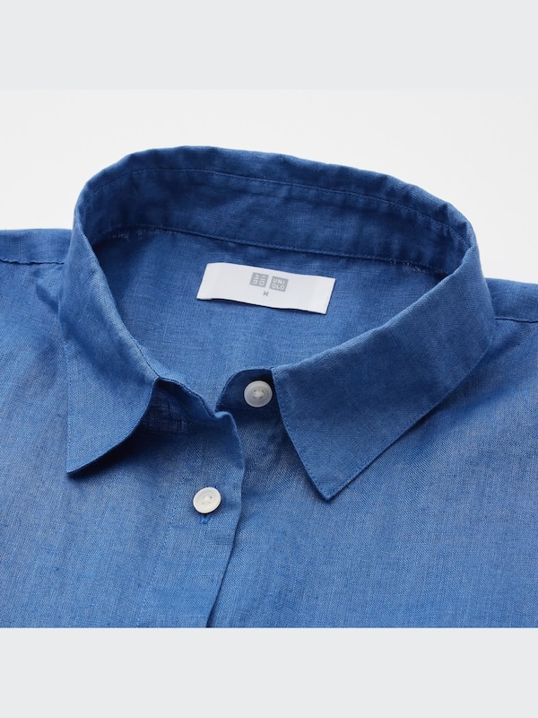 Premium Linen Long-Sleeve Shirt