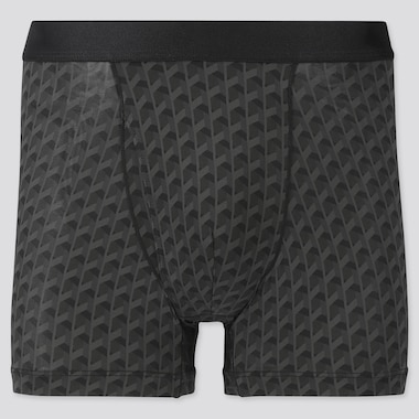 Men AIRism Printed Boxer Briefs
