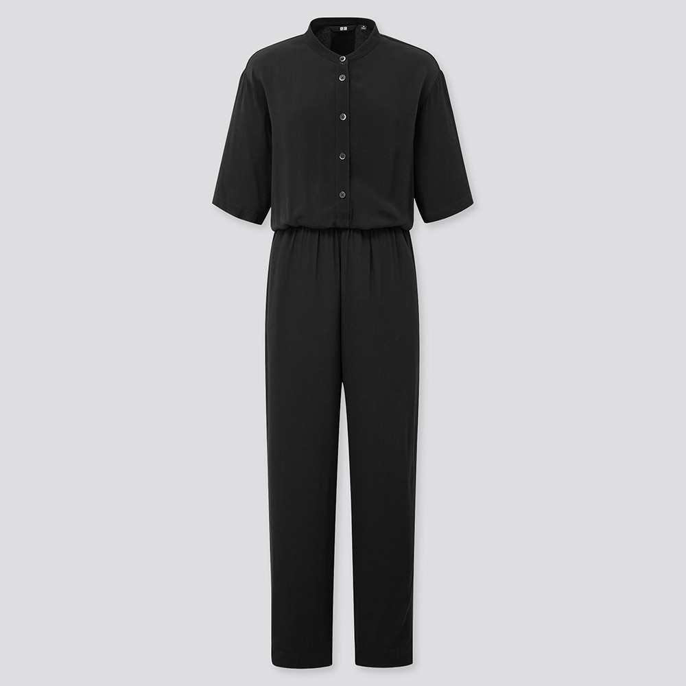 uniqlo linen jumpsuit