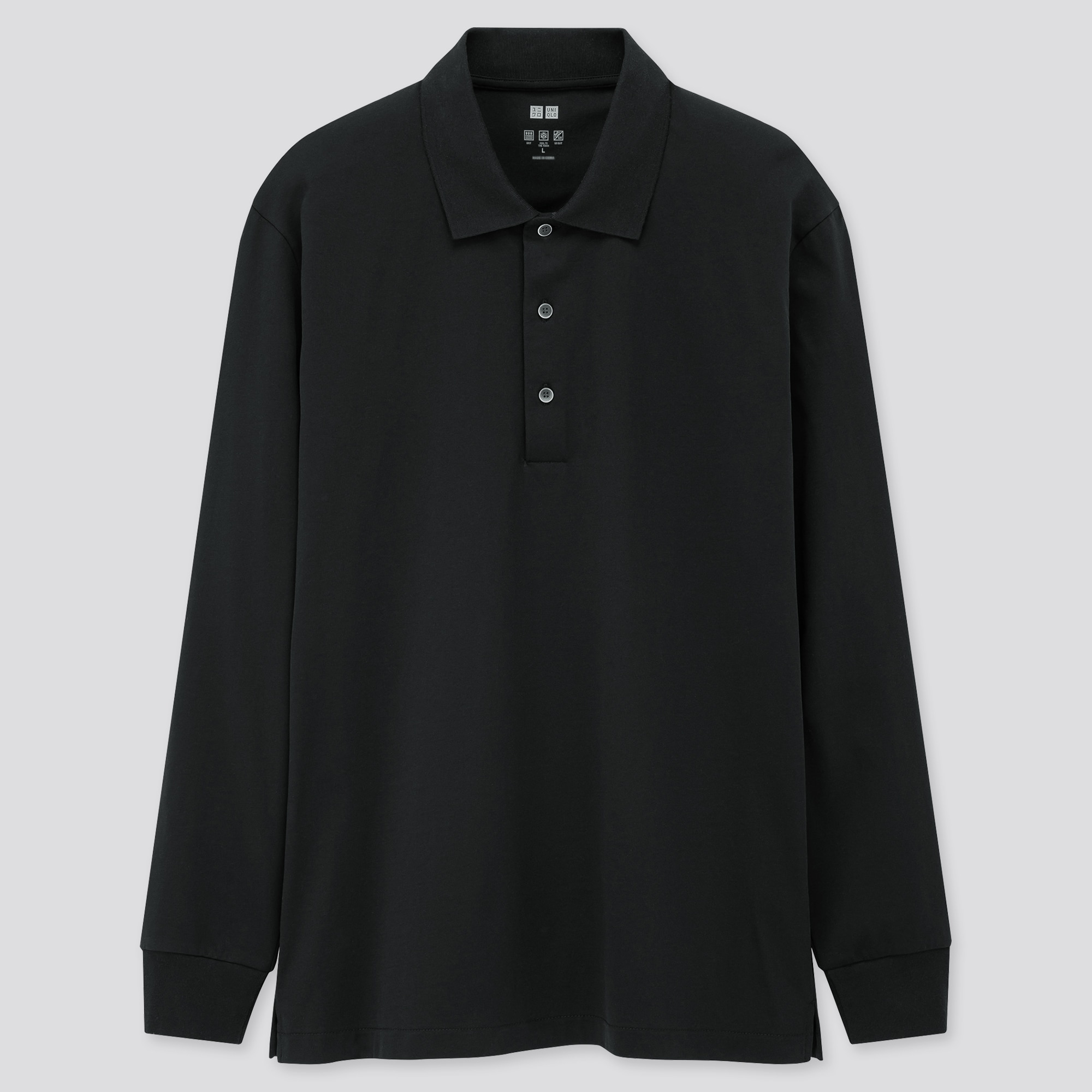 uniqlo long sleeve polo