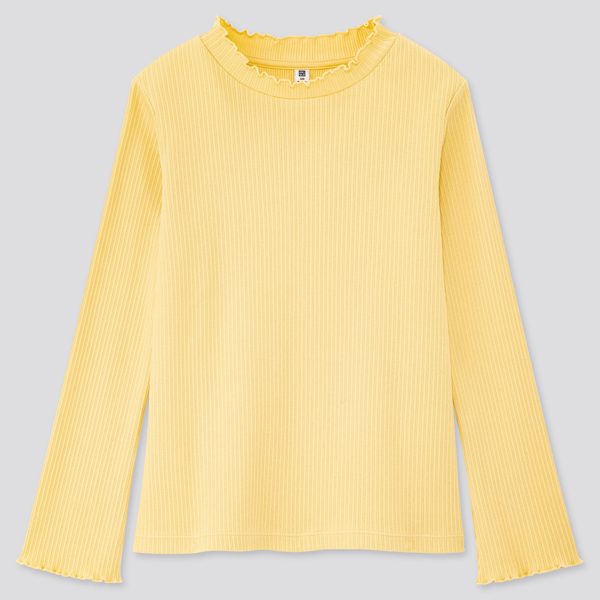 girls yellow long sleeve t shirt