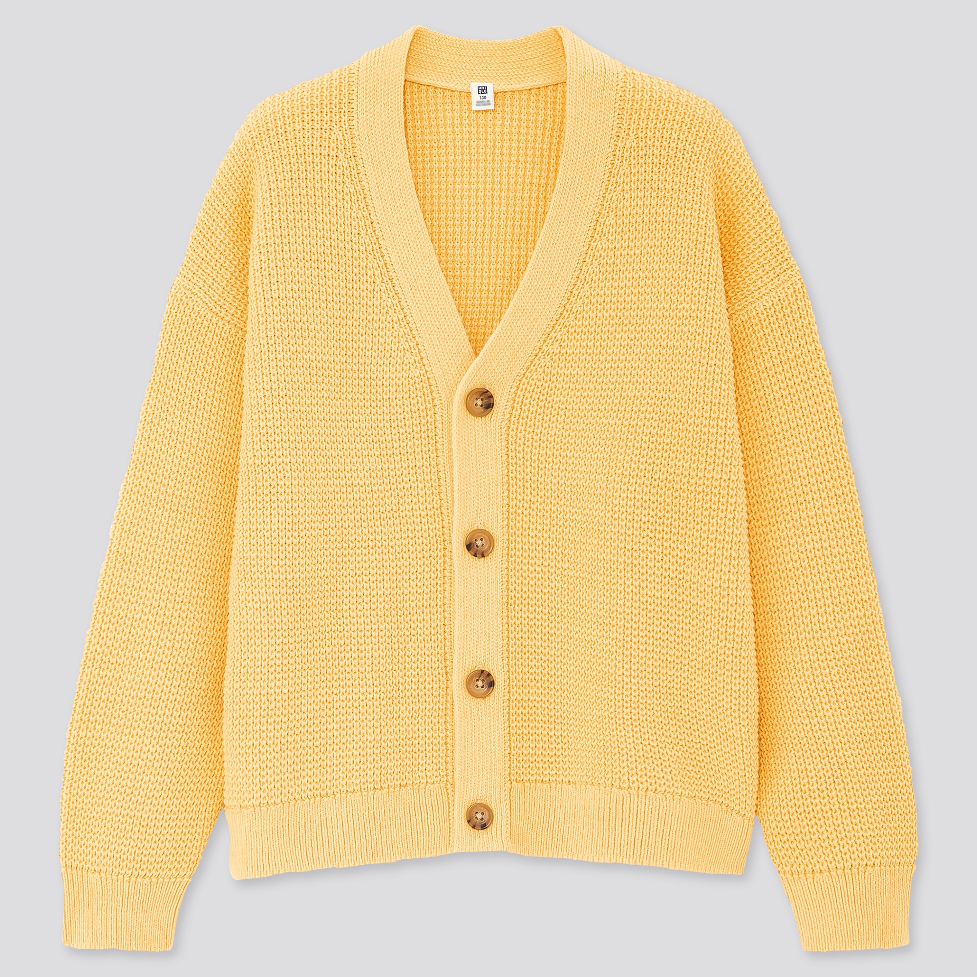 Uniqlo waffle clearance cardigan