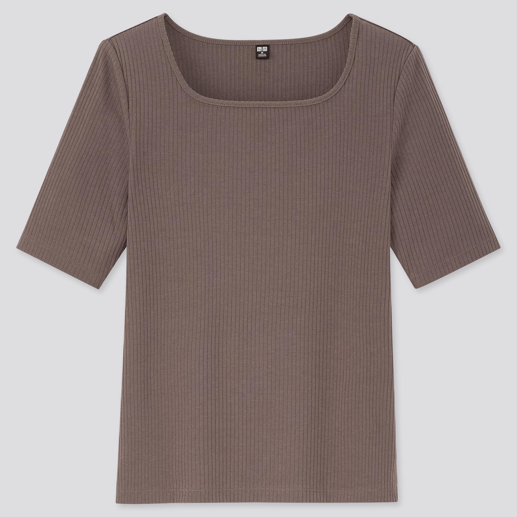 uniqlo ribbed t shirt