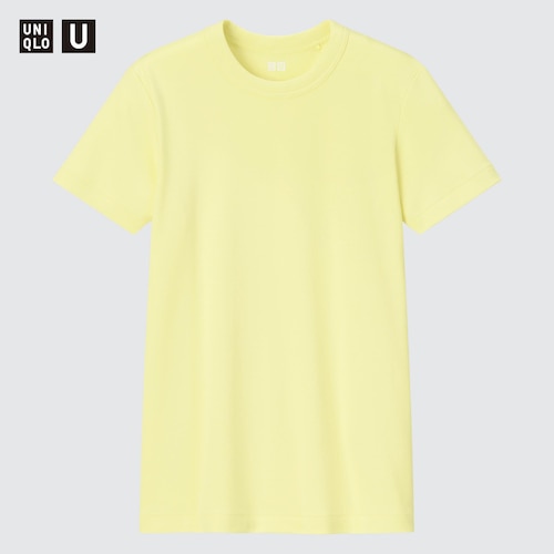 Uniqlo pink peach color round neck soft cool cotton top t-shirt Uniqlo pink  peach colour round neck t-shirt top cotton sejuk lembut, Women's Fashion,  Activewear on Carousell
