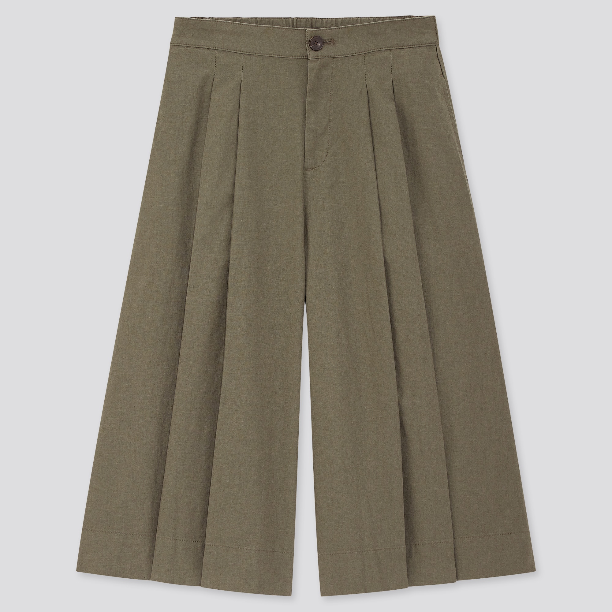 womens cotton cropped pants