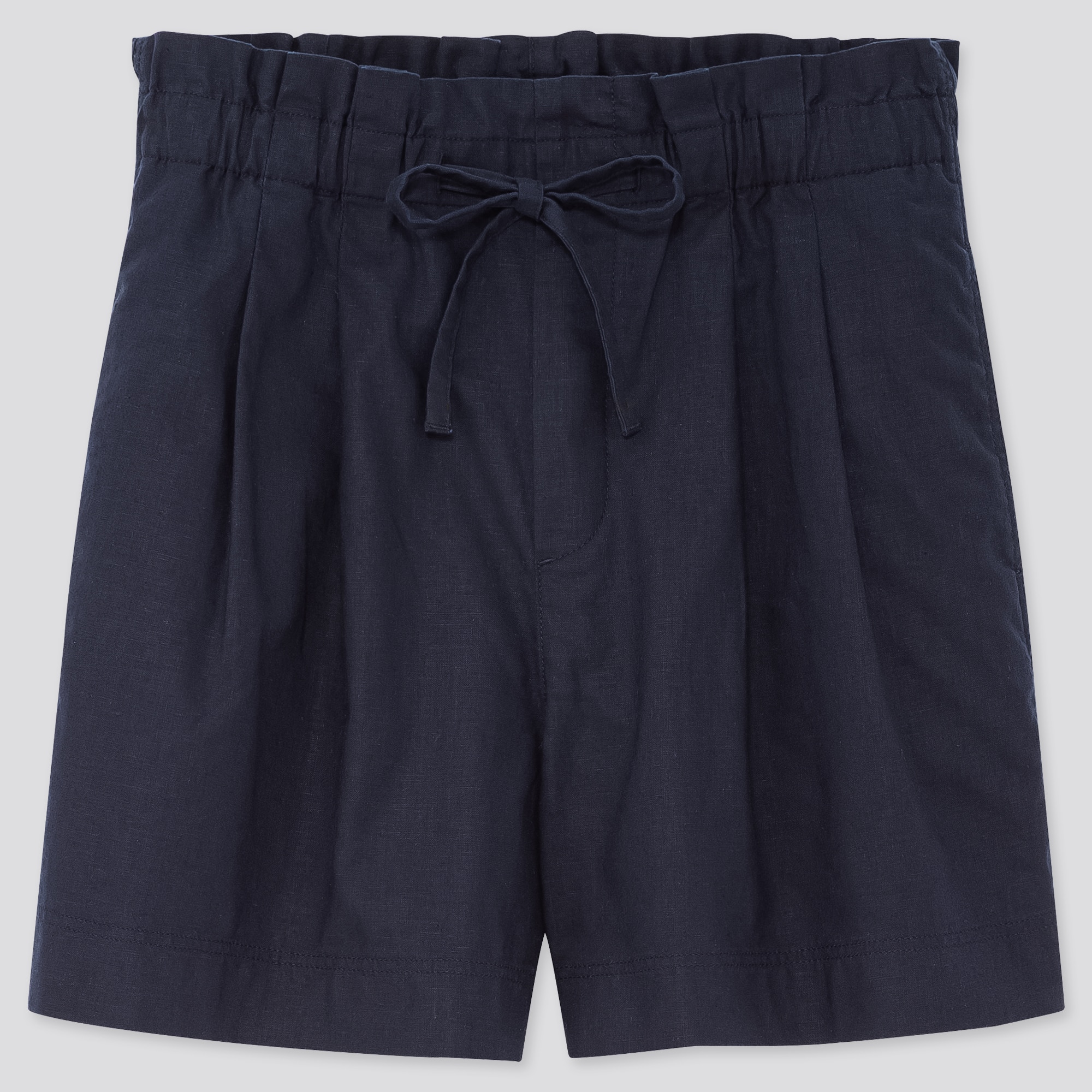 uniqlo women's linen shorts