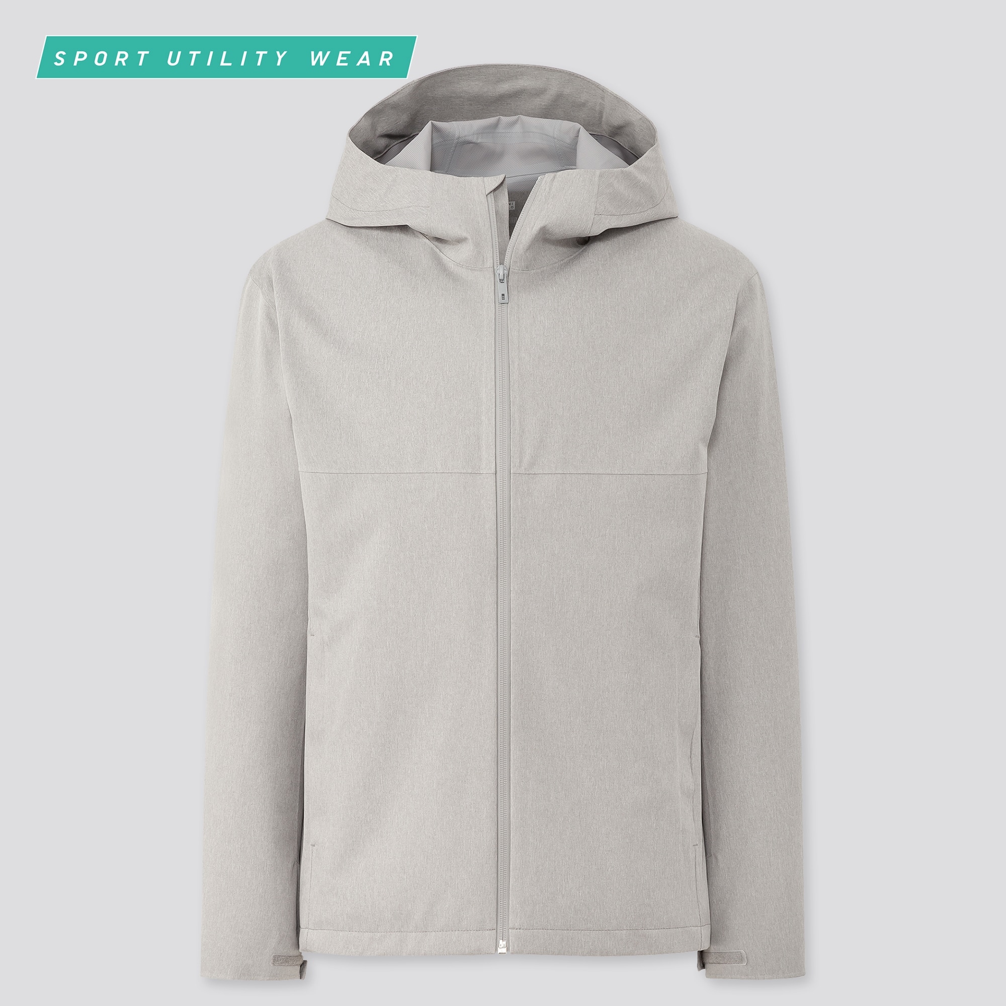 uniqlo blocktech hooded coat