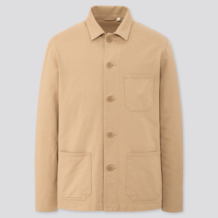 uniqlo jersey overshirt