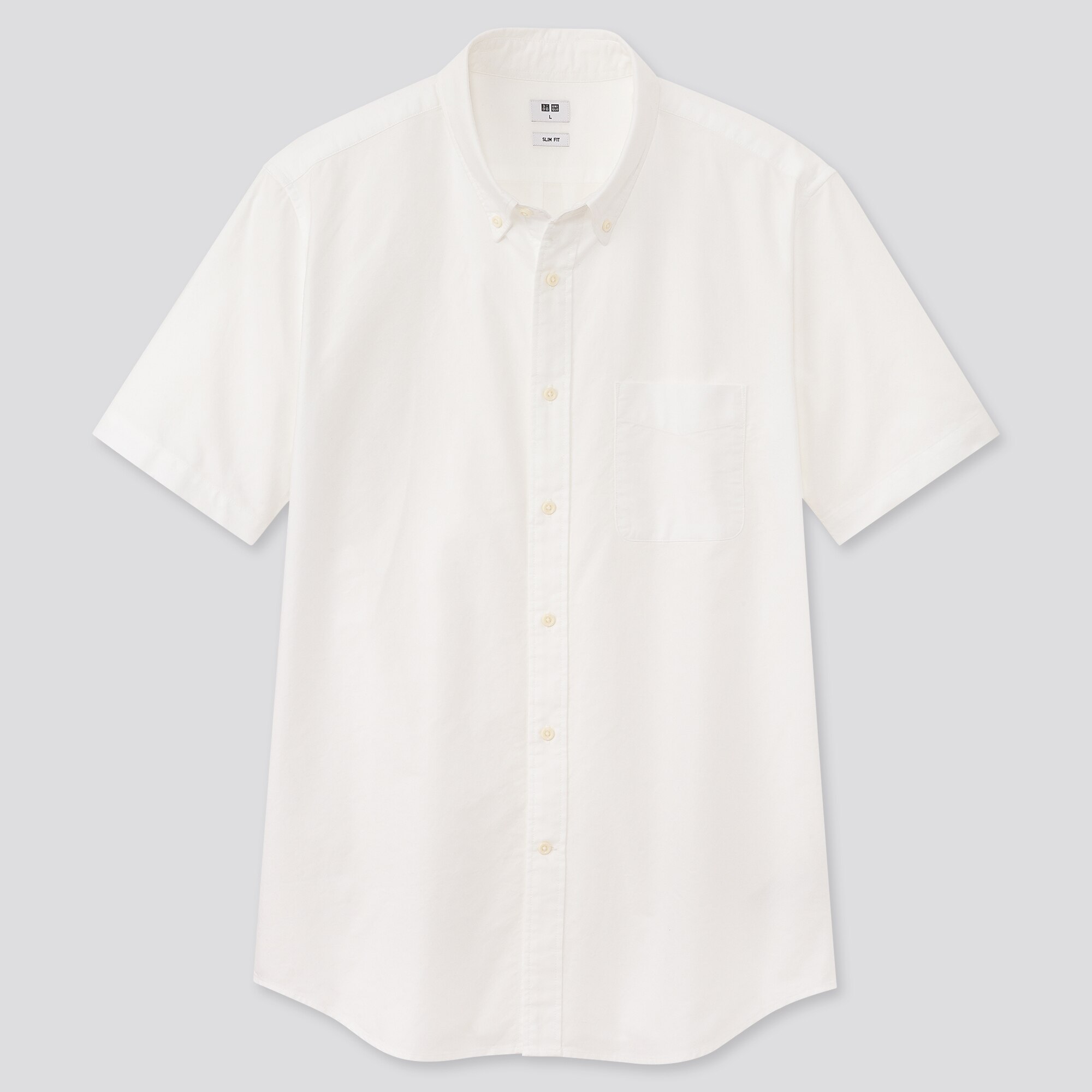 uniqlo oxford short sleeve