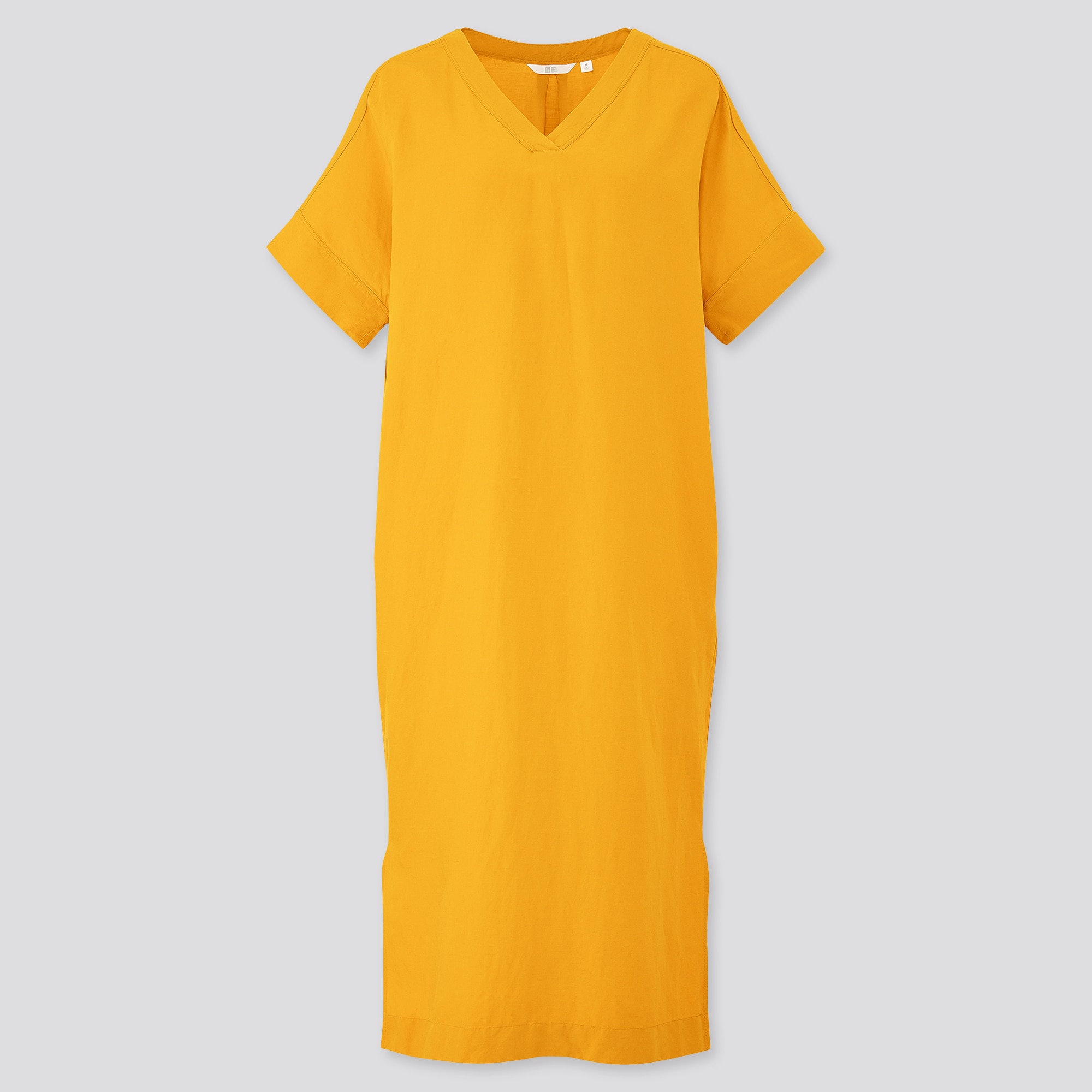 linen cocoon dress