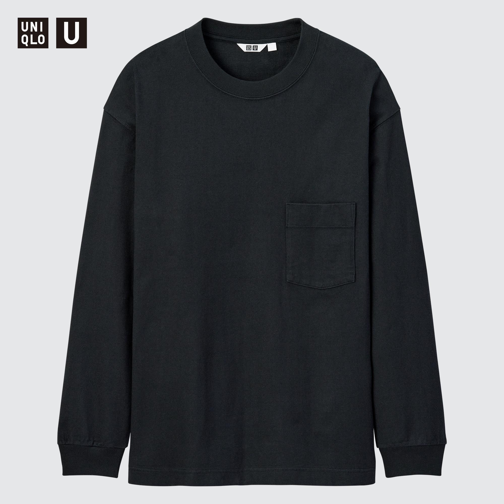 Check styling ideas for「U CREW NECK LONG SLEEVE T-SHIRT」| UNIQLO CA