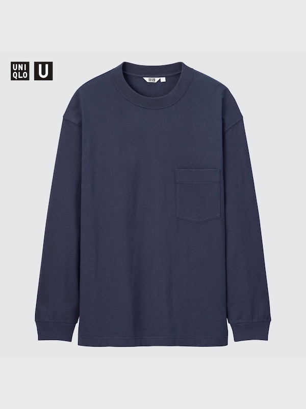 U Crew Neck Long-Sleeve T-Shirt