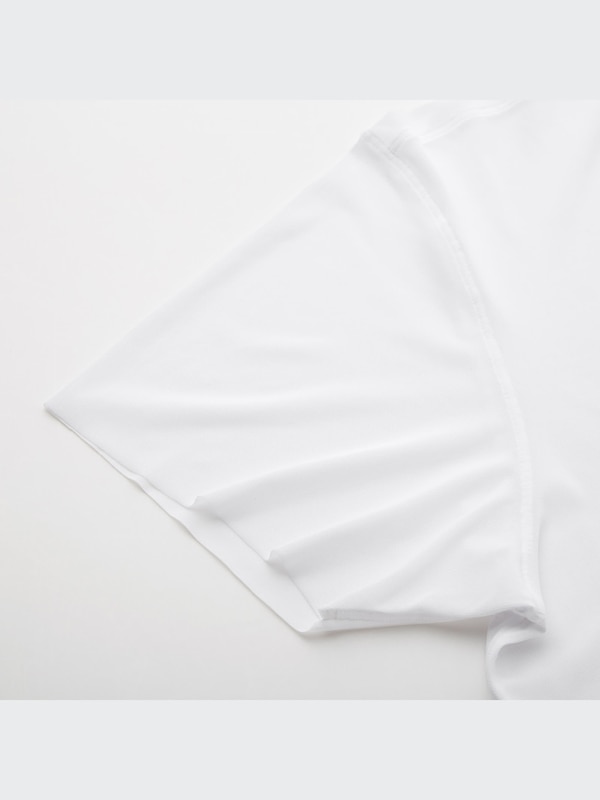 AIRism Micro Mesh Crew Neck Short-Sleeve T-Shirt