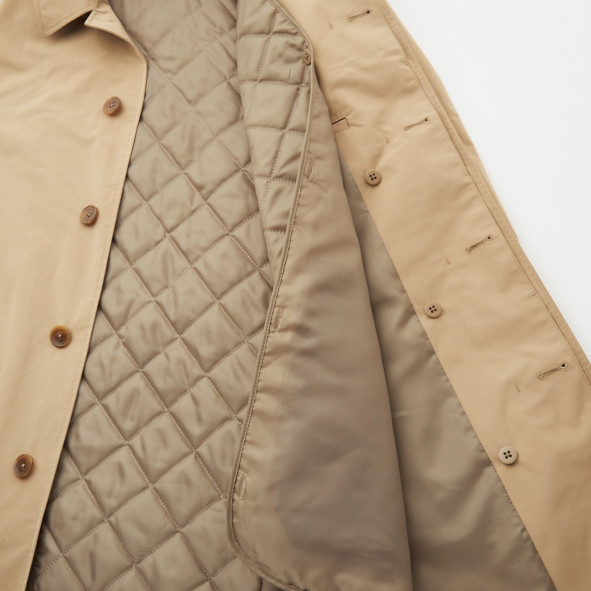 navy single breasted coat