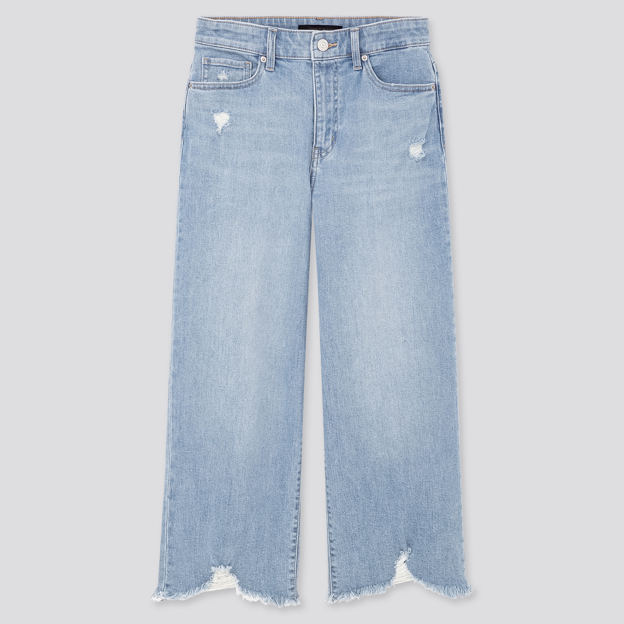 womens high waisted cropped jeans