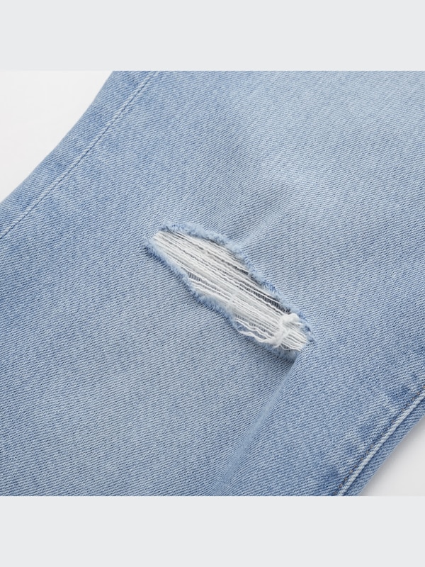 W's high rise skinny flare ankle jeans