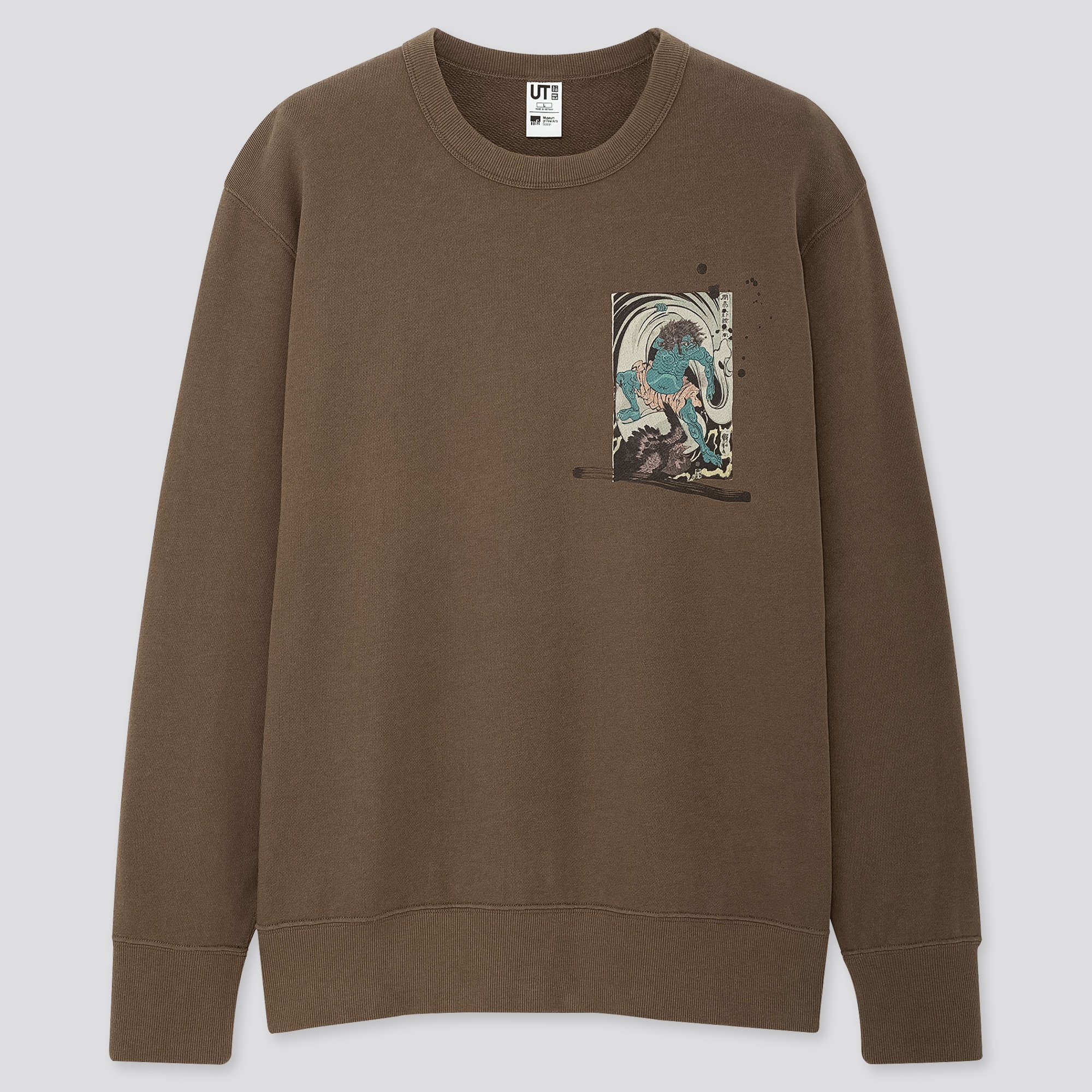 Men Edo Ukiyo-e UT Graphic Sweatshirt