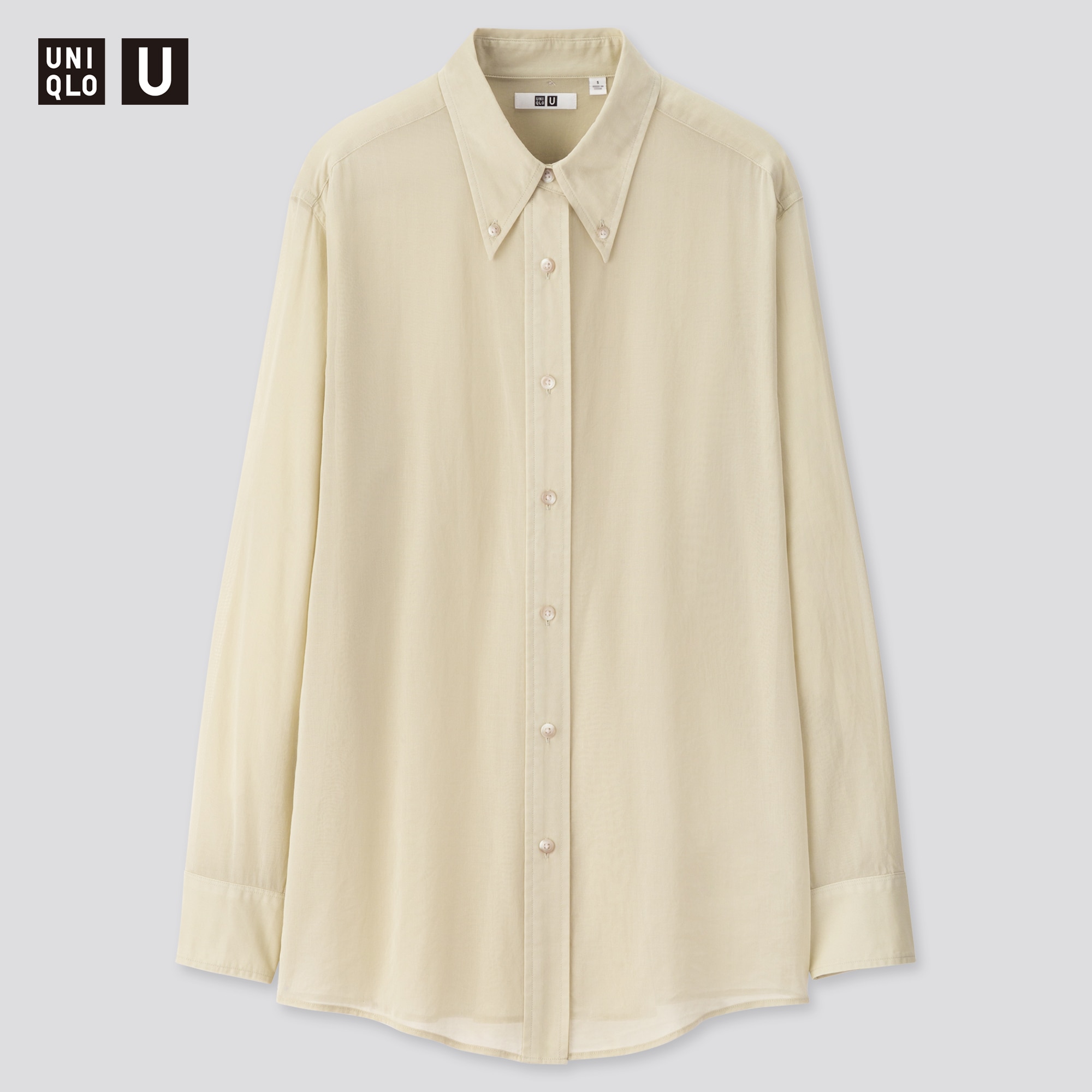 button down uniqlo