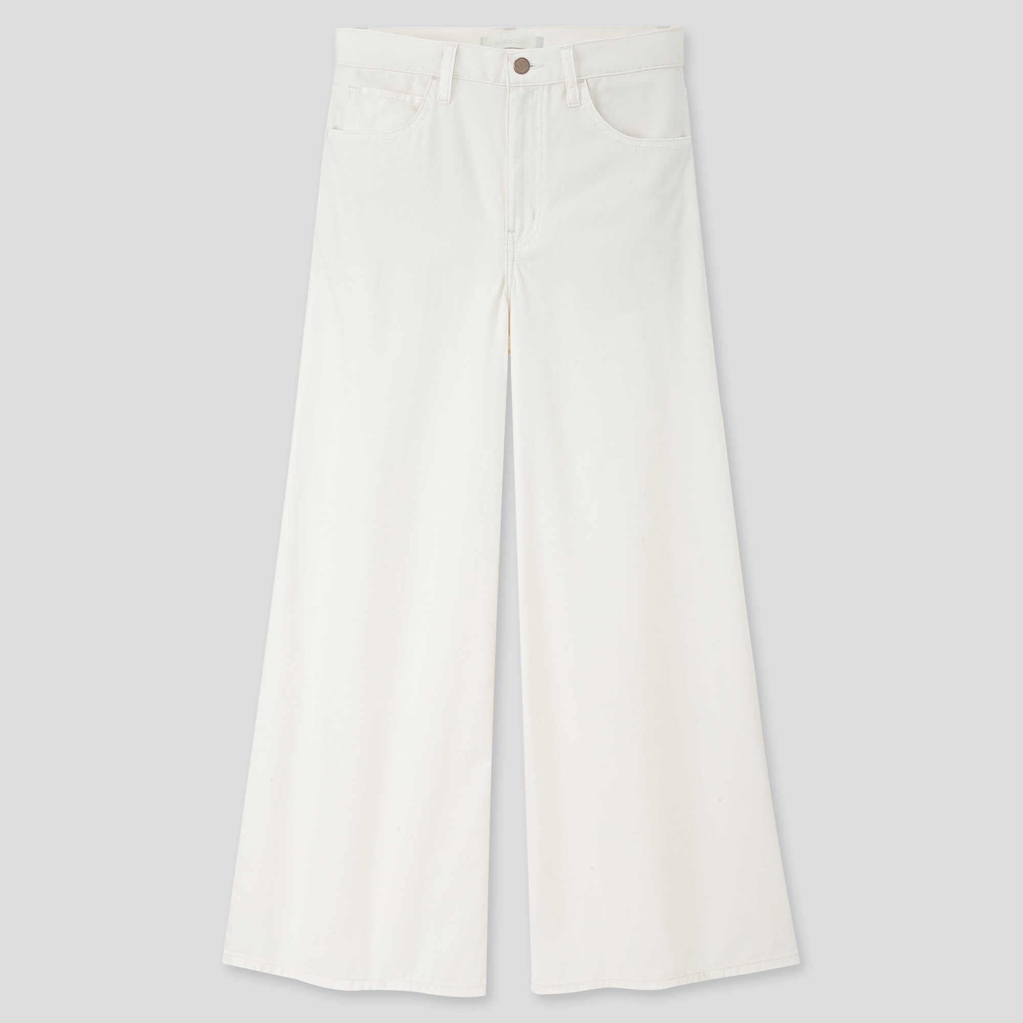 high rise super wide jeans uniqlo