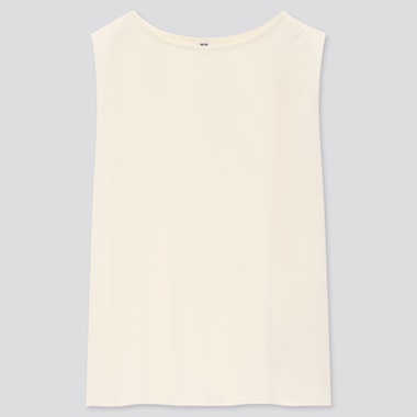 Women Crepe Jersey Sleeveless T-Shirt