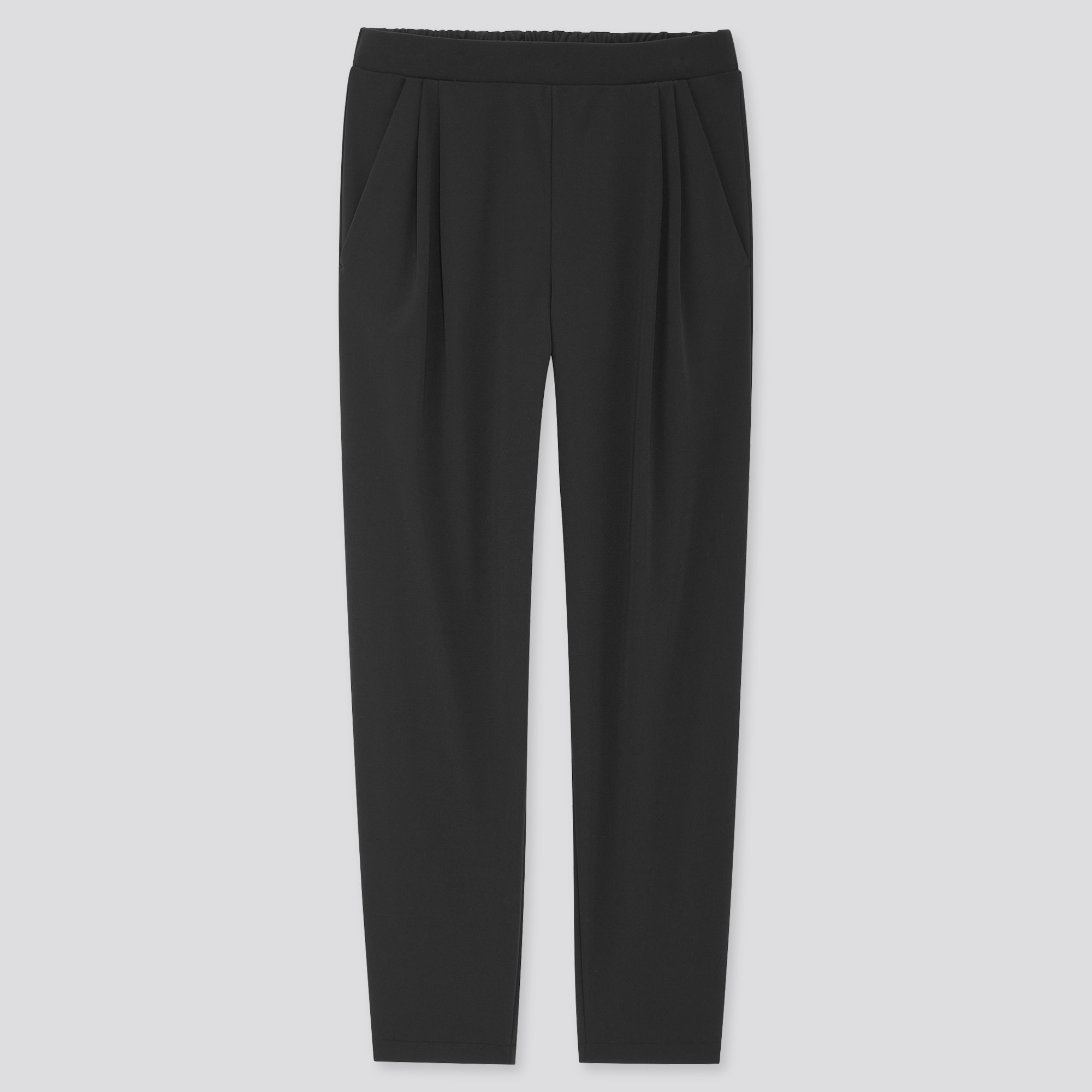 WOMEN CREPE JERSEY TAPERED PANTS 