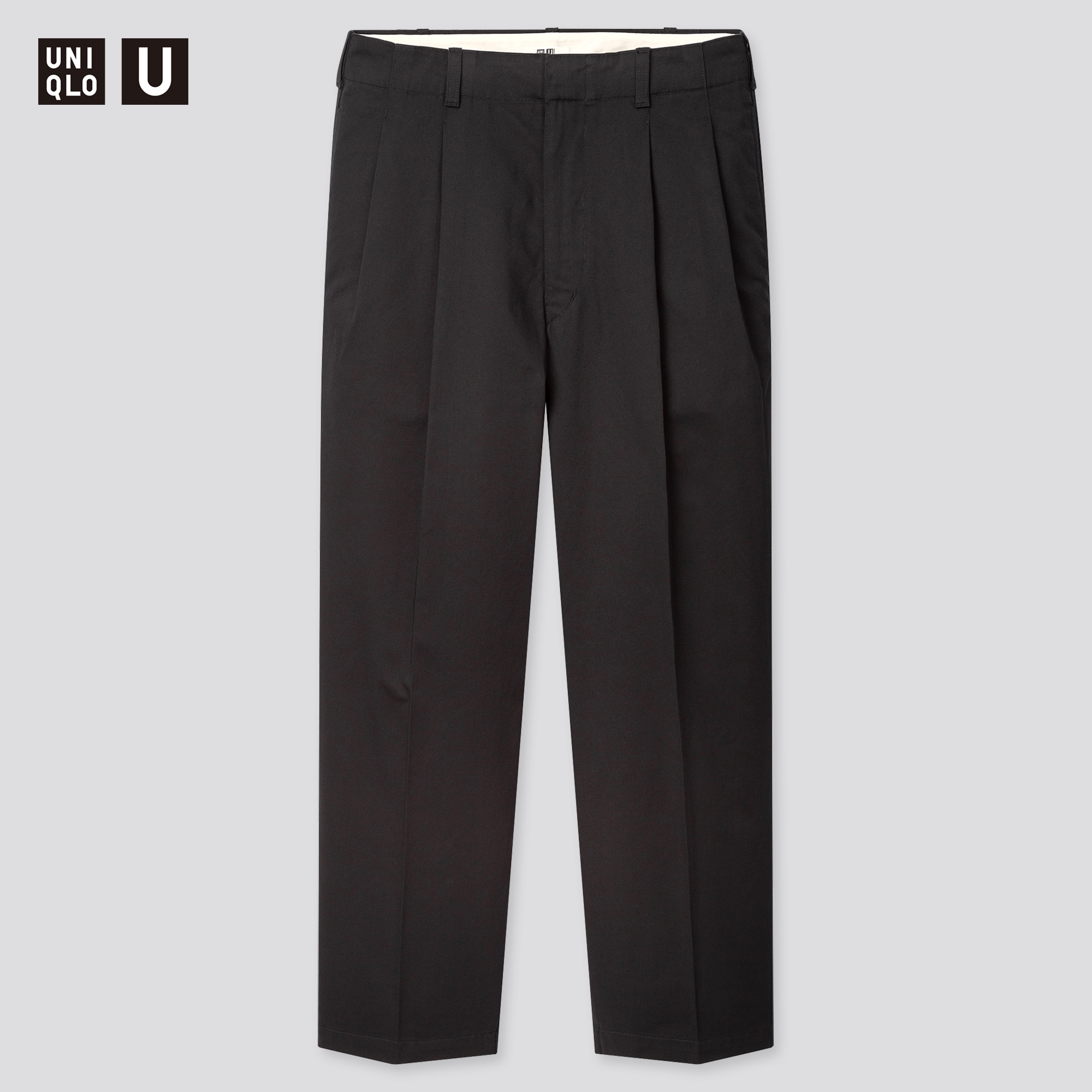 uniqlo pleated pants mens