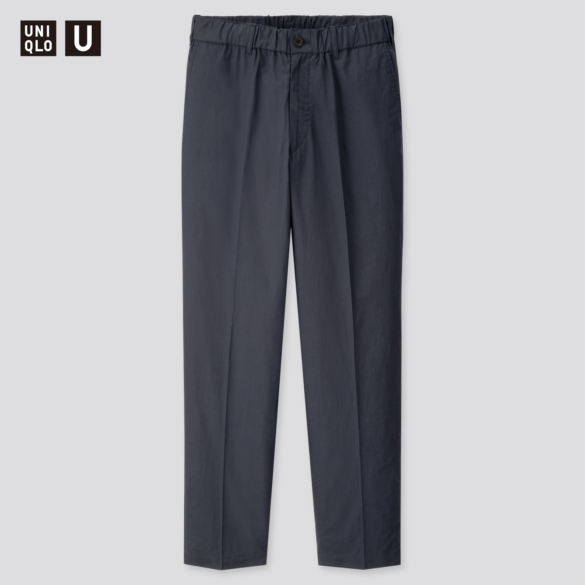 tapered cotton pants