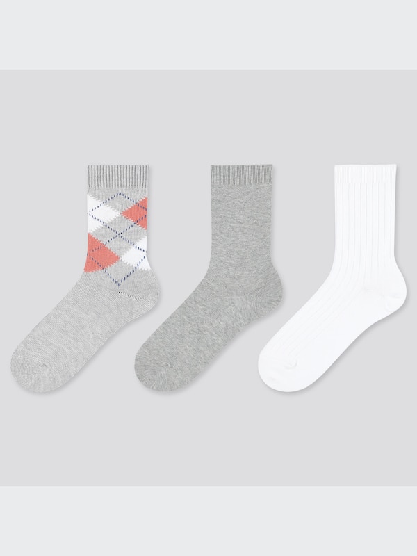 Argyle Socks (Pack of 3)