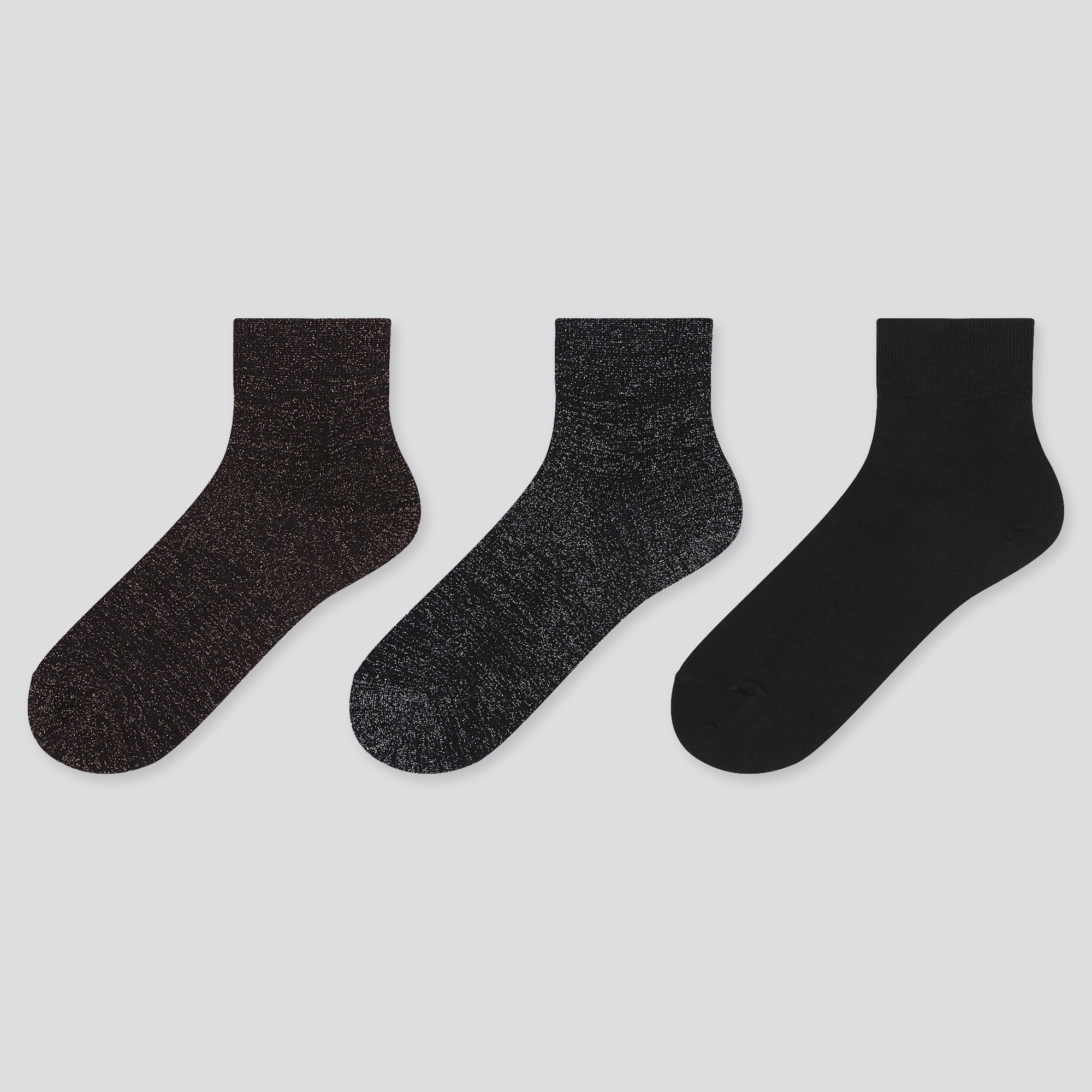 Crew Glitter Socks (Pack of 3) | UNIQLO US