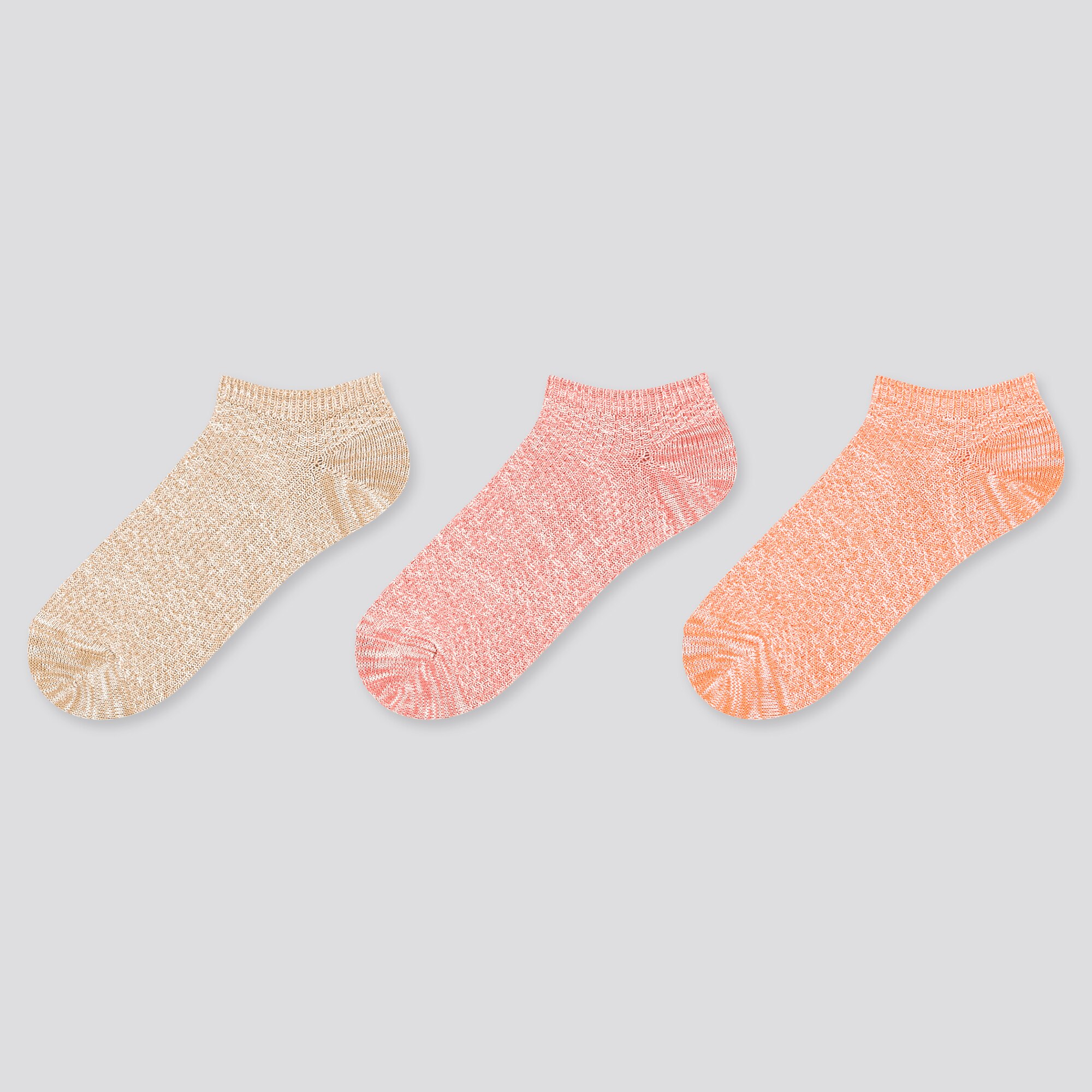 womens beige ankle socks