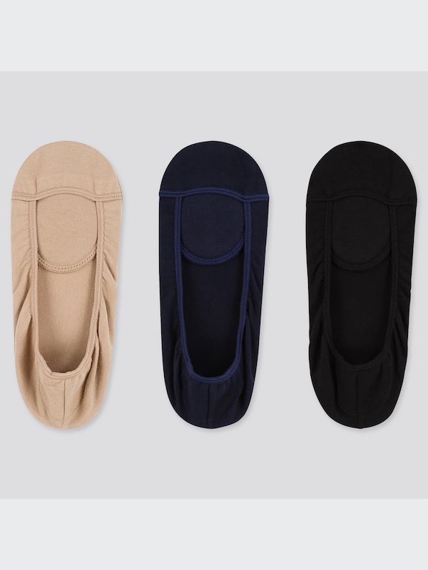 Square-Cut Footsies (3 Pairs)