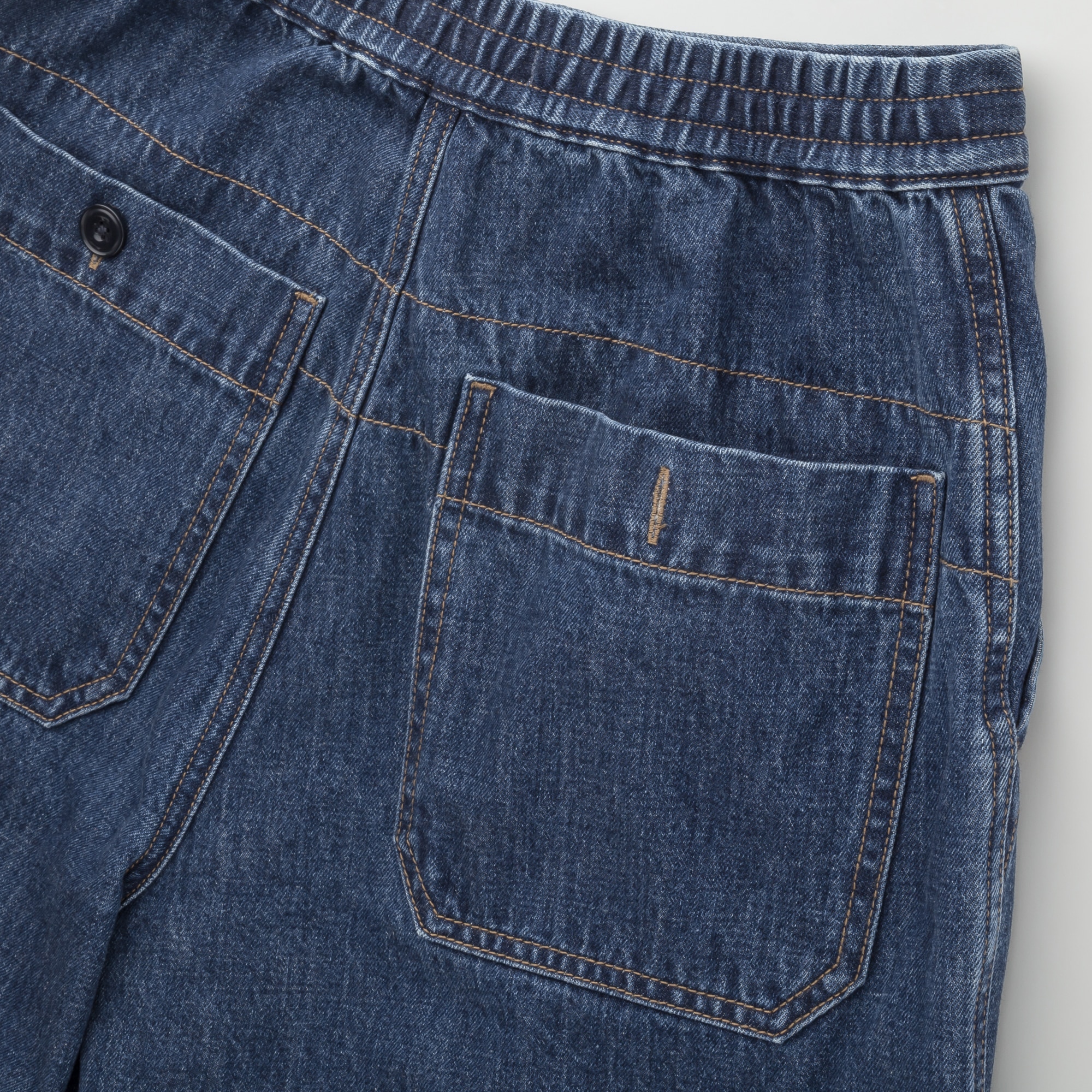 uniqlo u denim shorts