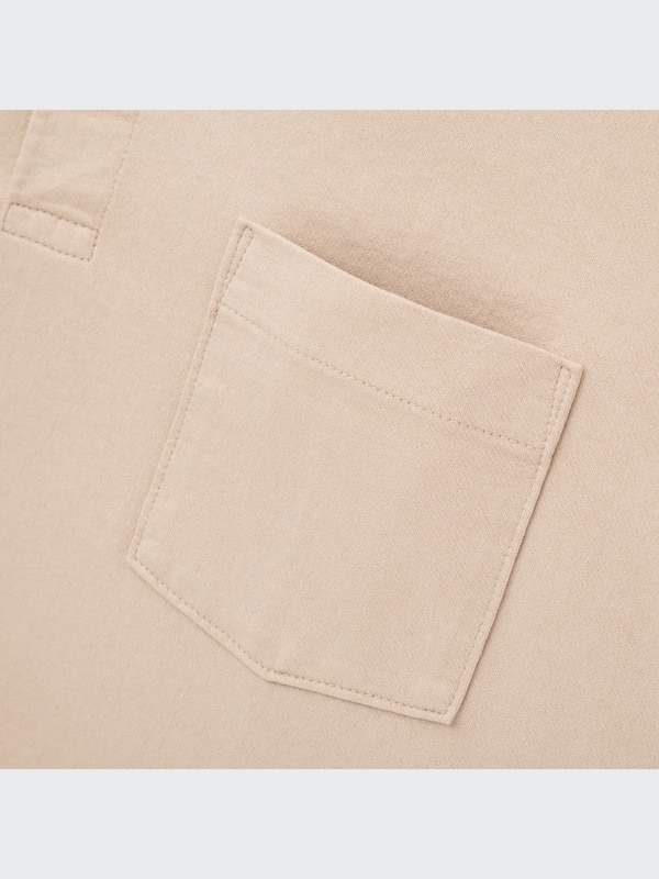 Cotton Jersey Oversized Polo Shirt