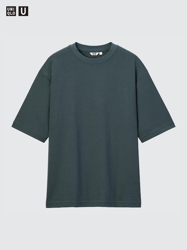 AIRism Cotton Oversized T-Shirt | Half-Sleeve | 2024 Edition