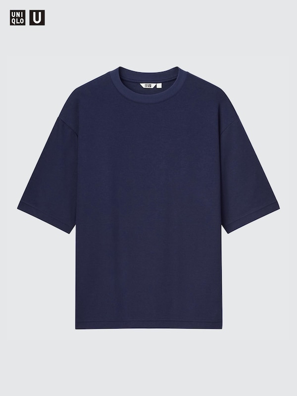 AIRism Cotton Oversized T-Shirt | Half-Sleeve | 2024 Edition