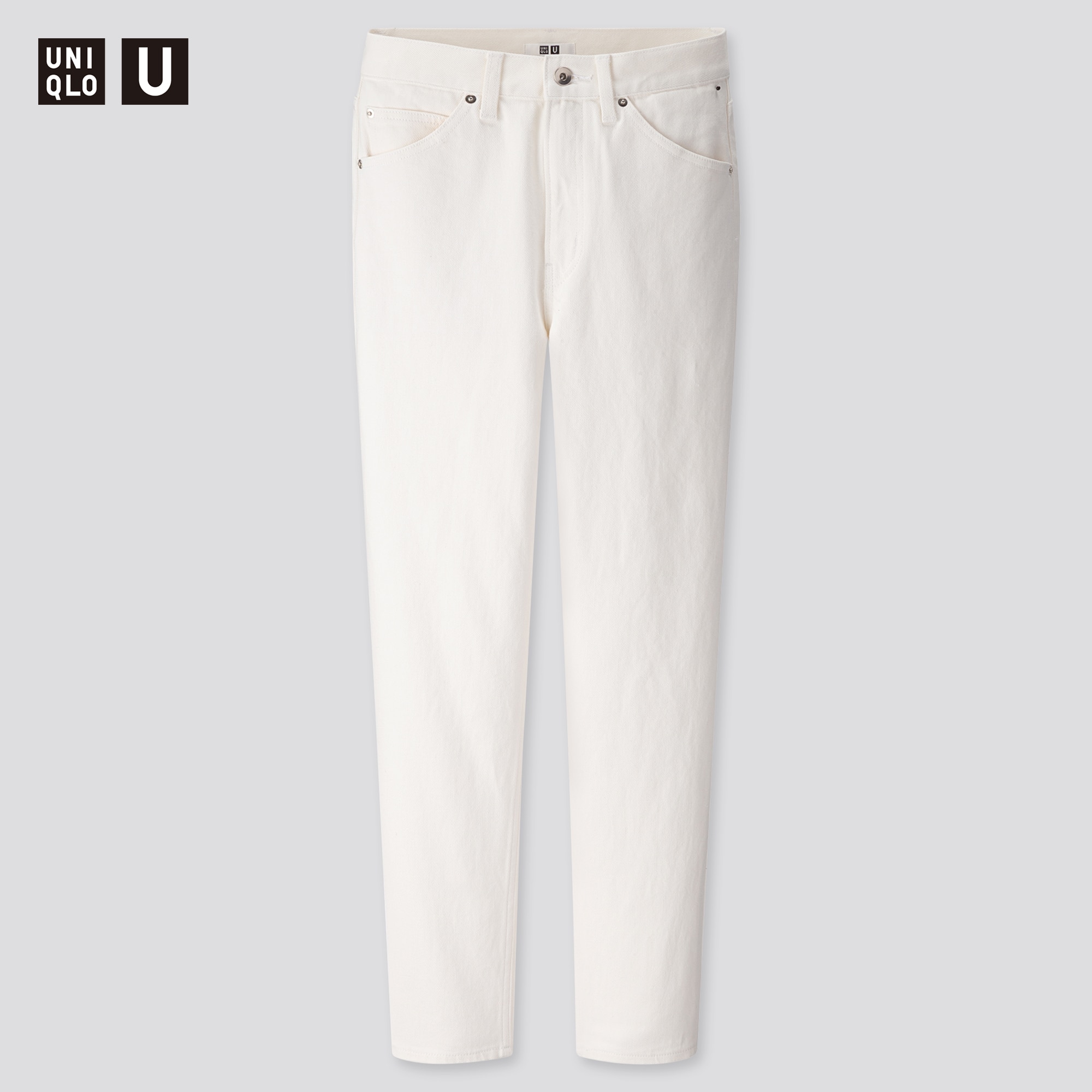 womens white ankle jeans